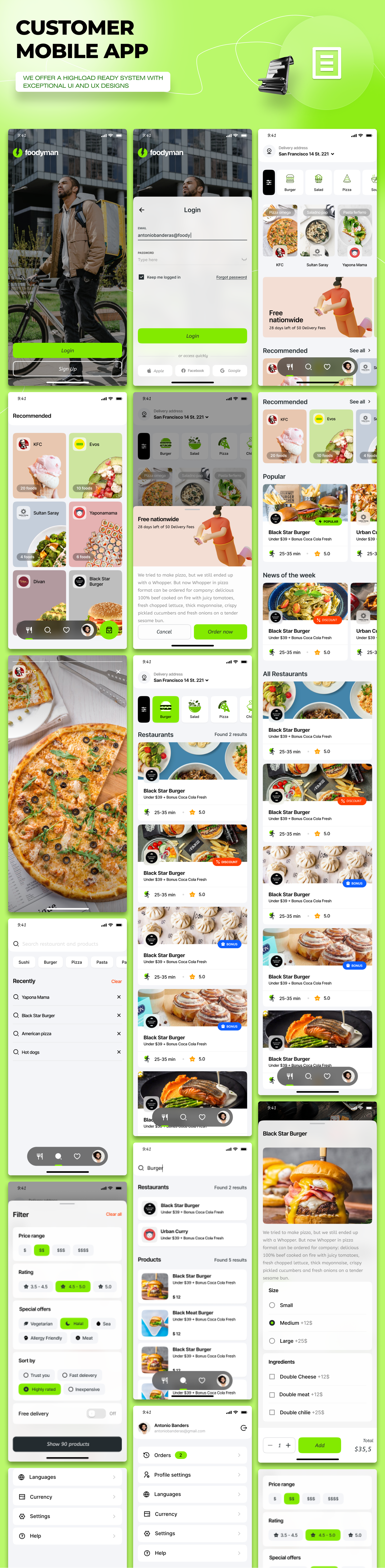 Foodyman - Marché de la commande et de la livraison d'aliments et d'épicerie (site Web et application client (iOS et Android)) - 23