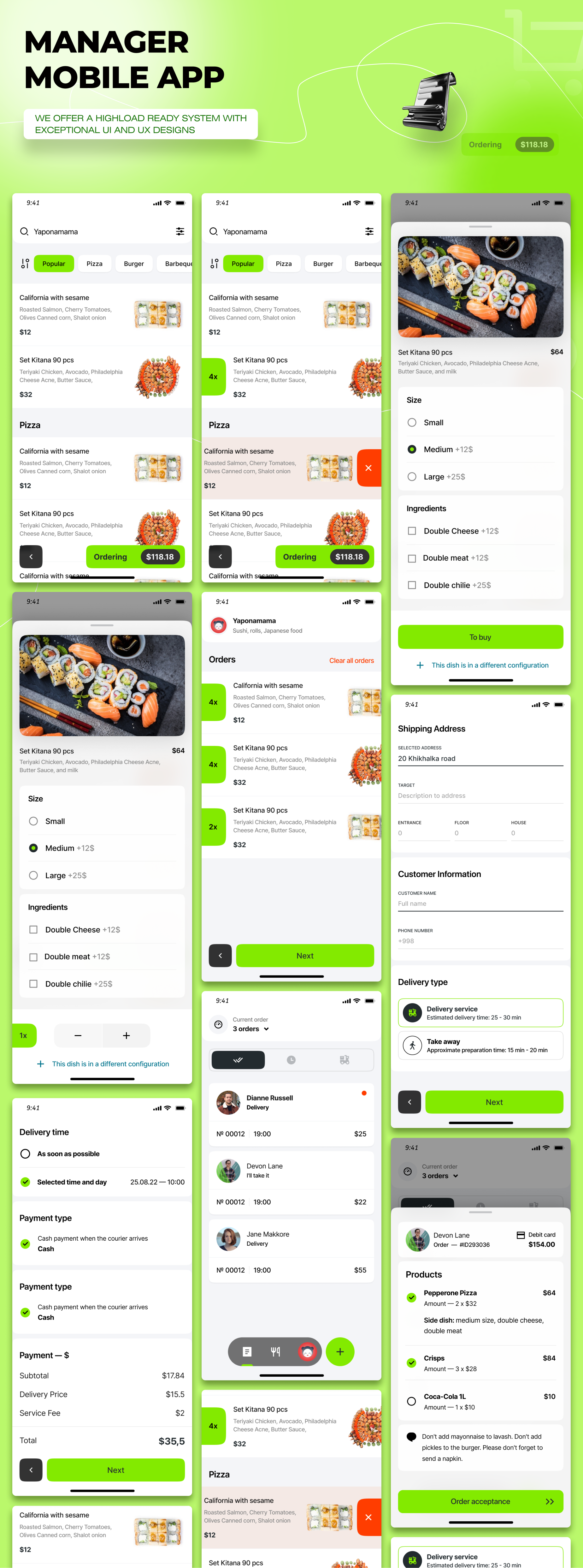 Foodyman - Single Restaurant (with branches) Vendor App (iOS&Android) - 8