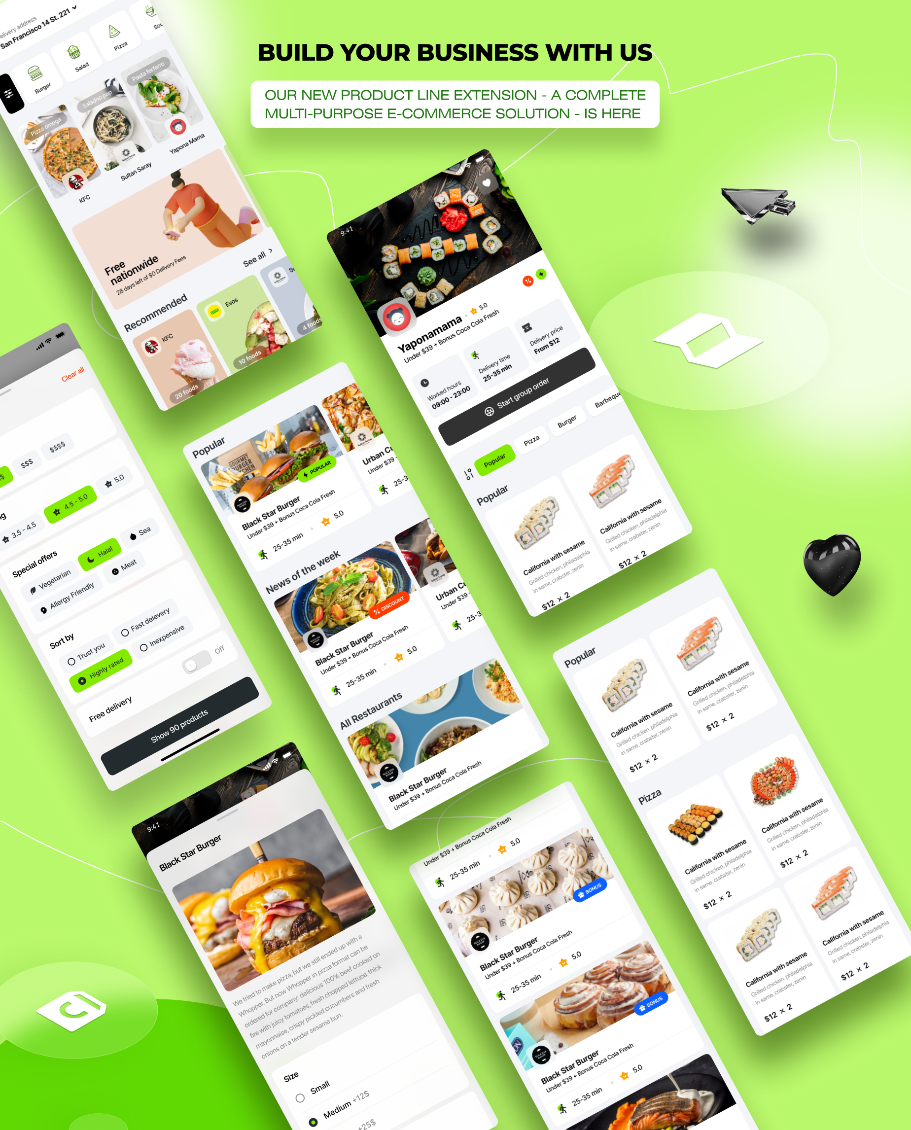 Foodyman - Marché de la commande et de la livraison d'aliments et d'épicerie (site Web et application client (iOS et Android)) - 10