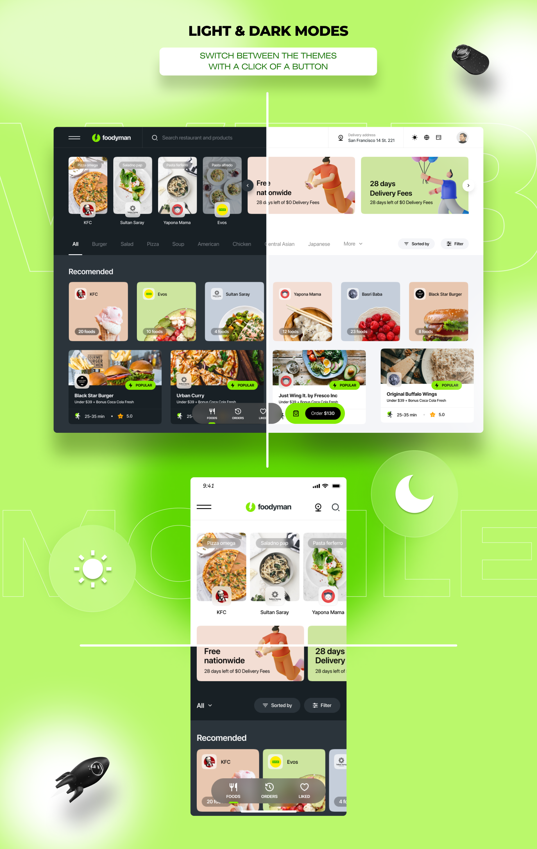Foodyman - Marché de la commande et de la livraison de nourriture et d'épicerie (site Web et application client (iOS et Android)) - 14