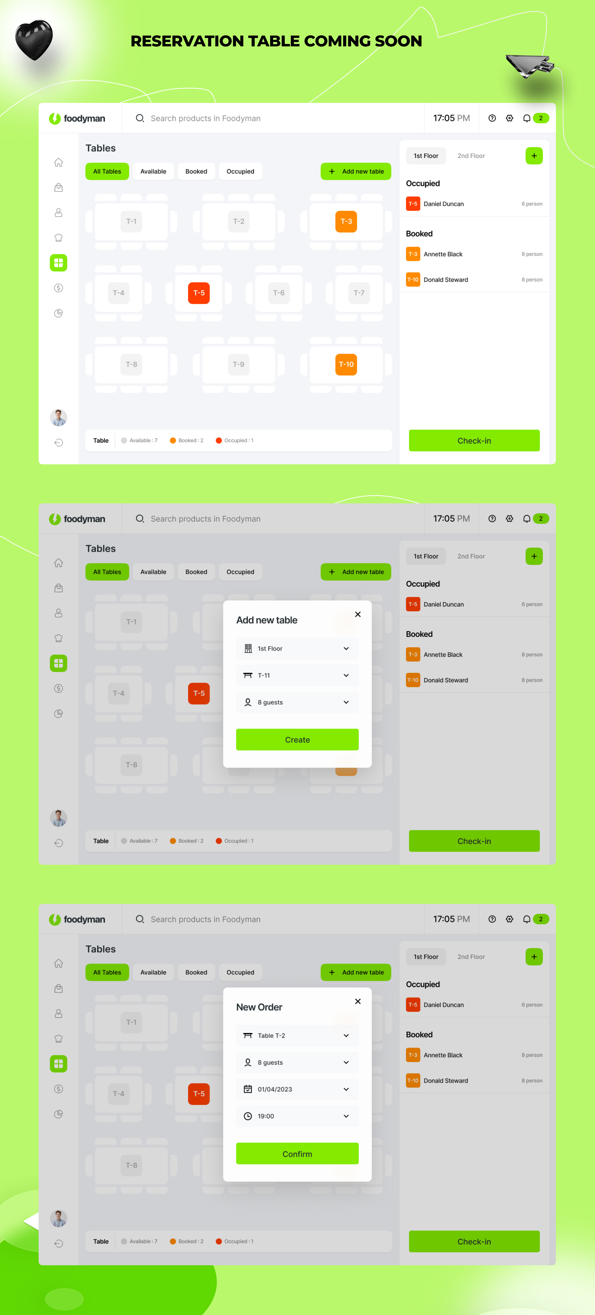 Foodyman Single POS + Dapur + Reservasi Meja + Aplikasi Pelayan (iOS, Android, Desktop) - 10
