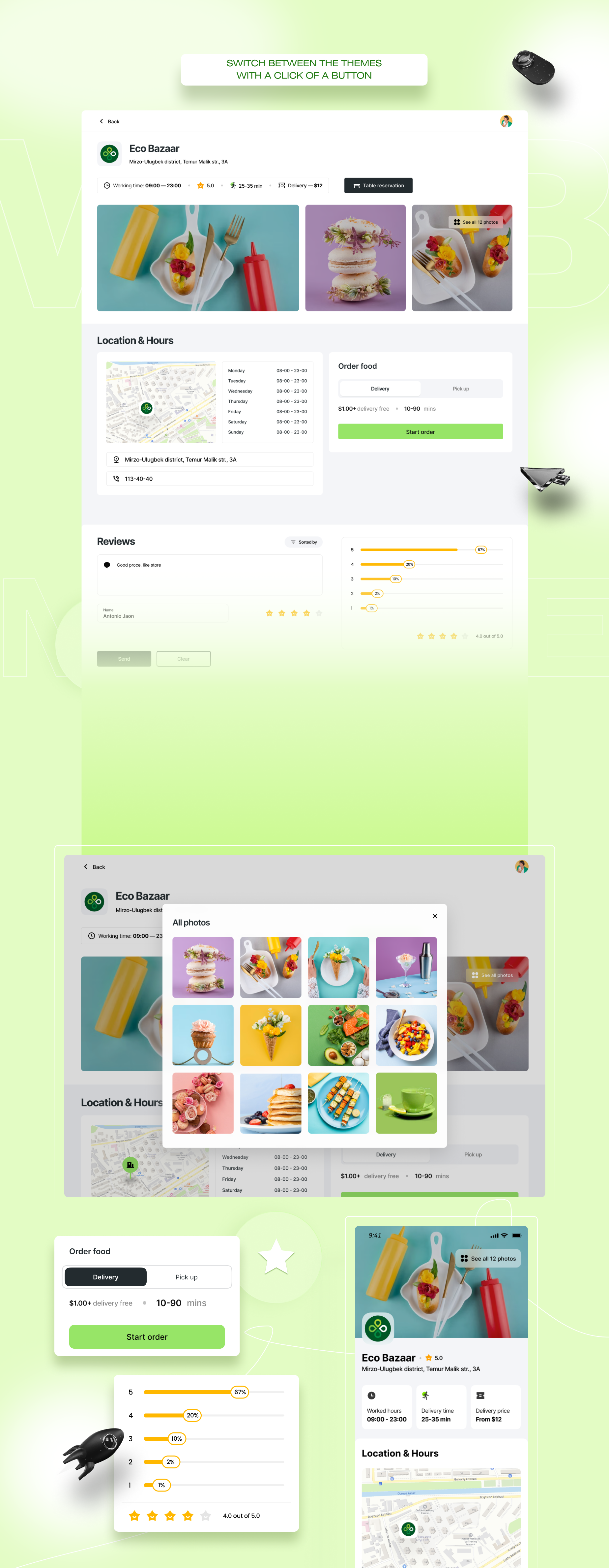 A single & multi-branch restaurant & grocery store food ordering and delivery platform - 11